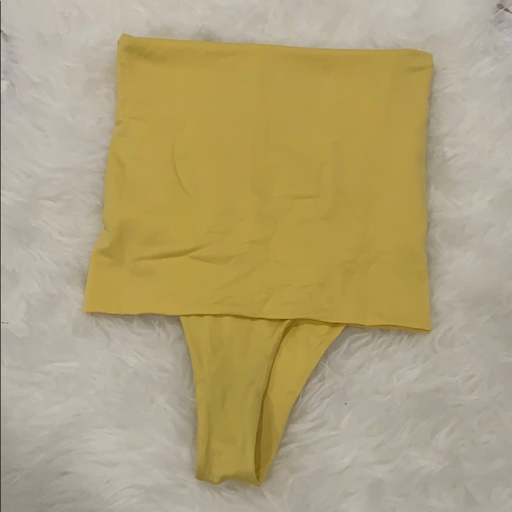 Alice + Olivia strapless bodysuit